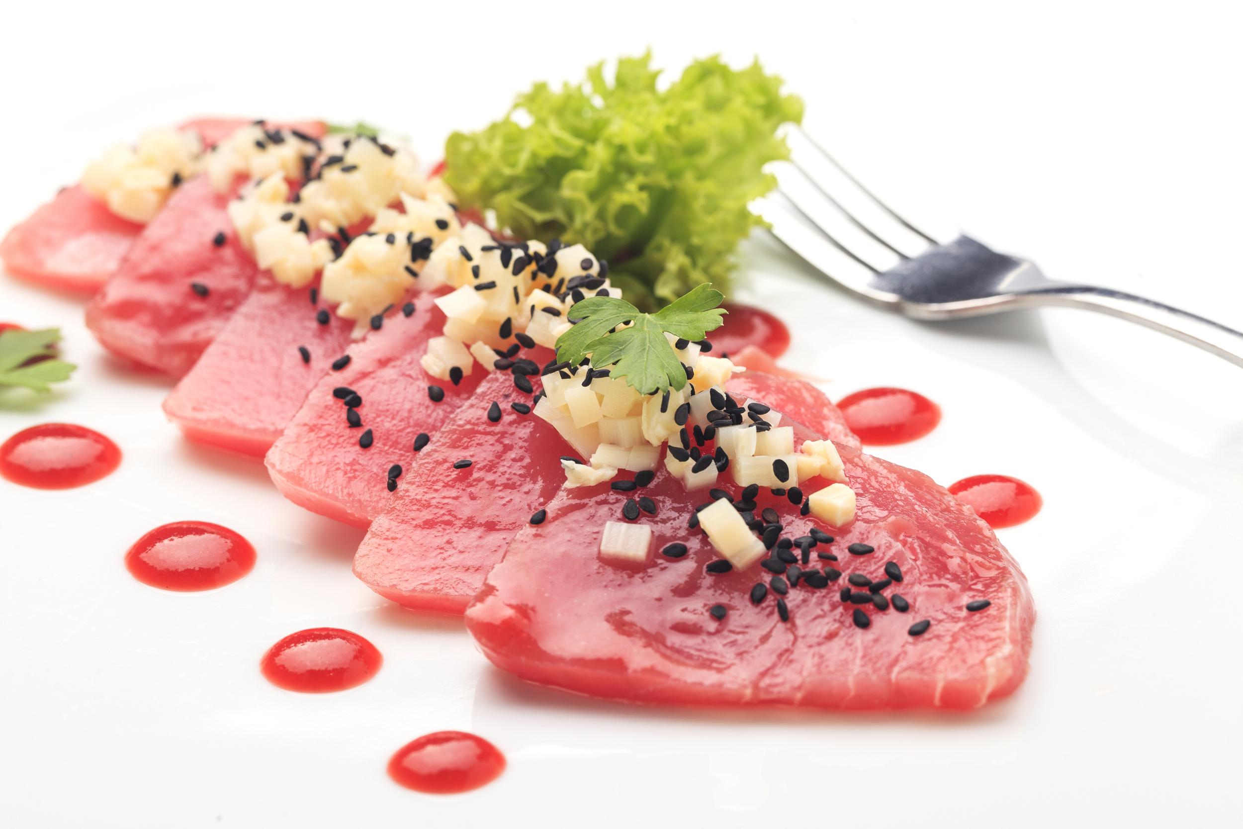 Hotel Regal Pacific Santiago Ngoại thất bức ảnh Tuna sashimi